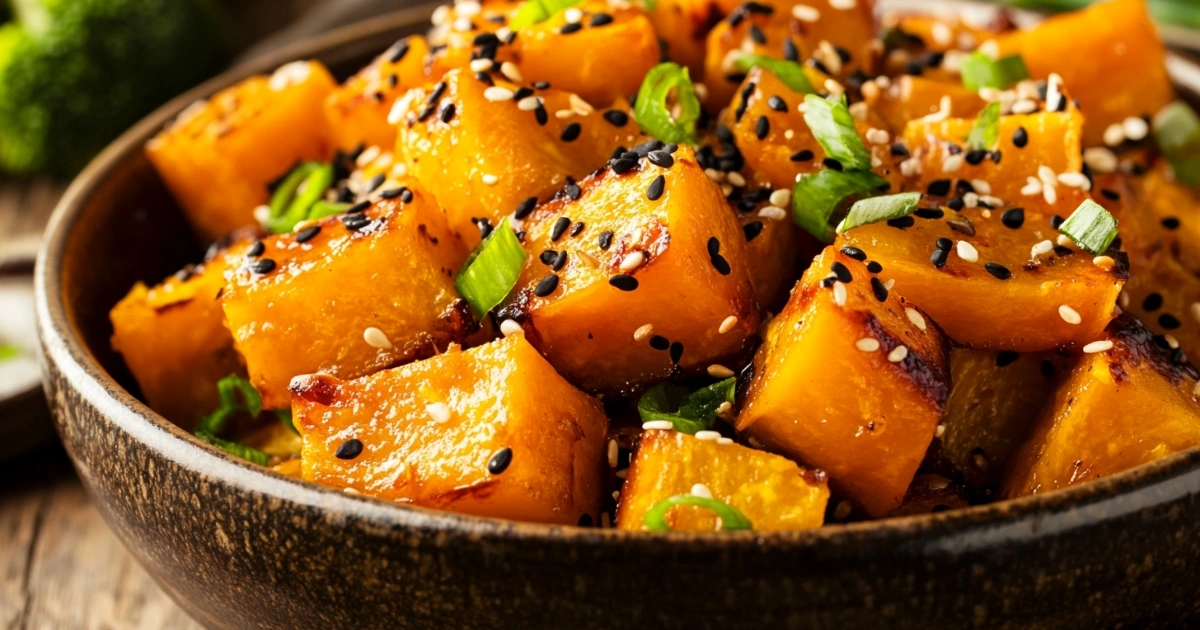 chinese squash recipes kabocha vegan