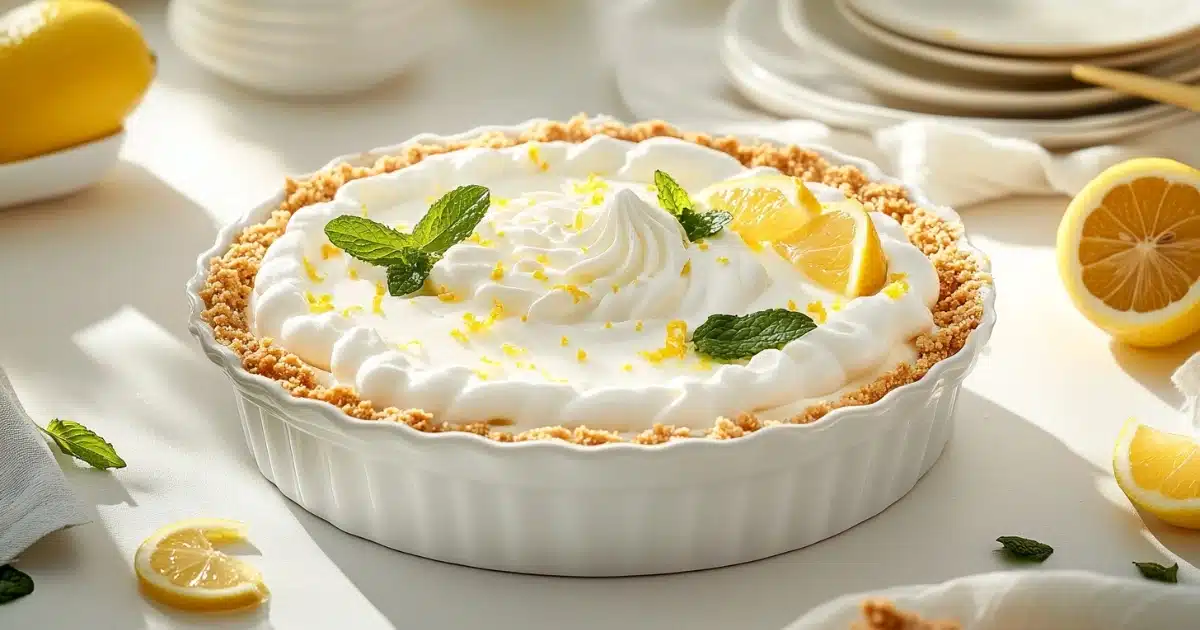 Lemon Yogurt Pie