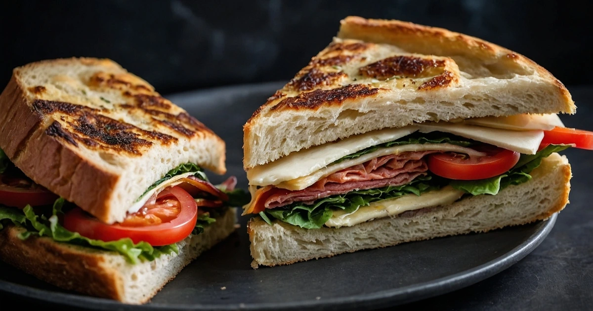 focaccia sandwich