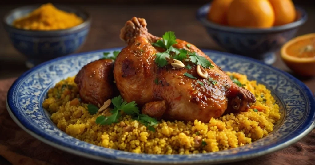 traditional moroccan chicken couscous recipe apricot preserves