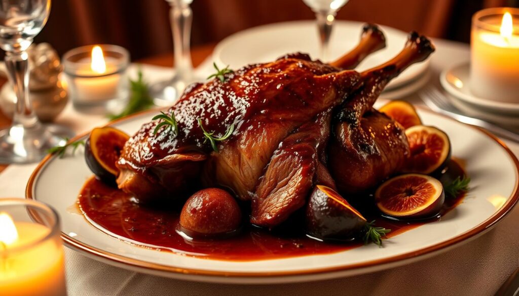 duck with fig and marsala