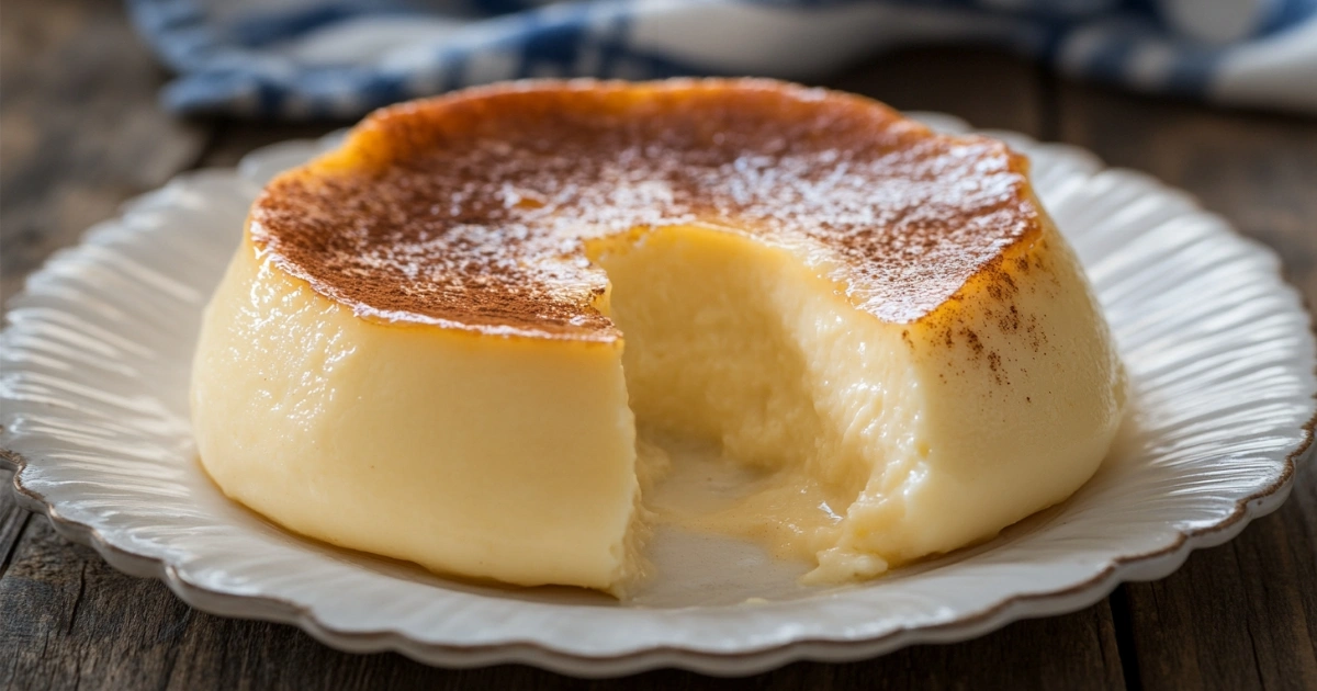 Amish baked custard